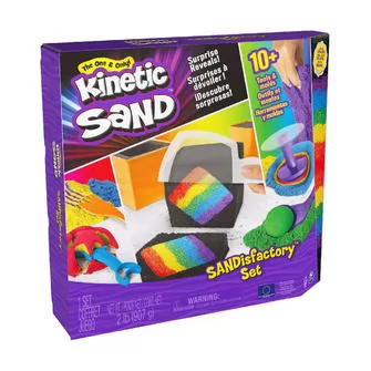 Набор песка для детского творчества - Kinetic Sand Мегафабрика