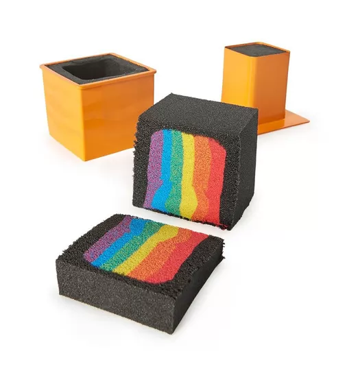 Набор песка для детского творчества - Kinetic Sand Мегафабрика - 71603_4.jpg - № 4