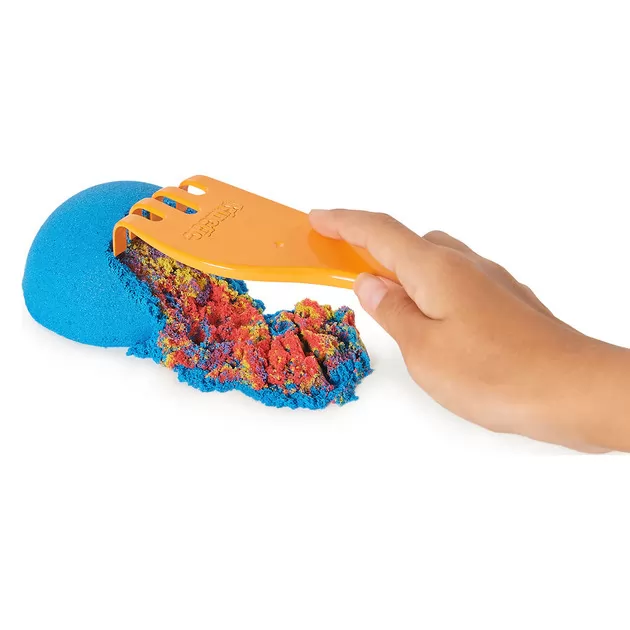 Набор песка для детского творчества - Kinetic Sand Мегафабрика