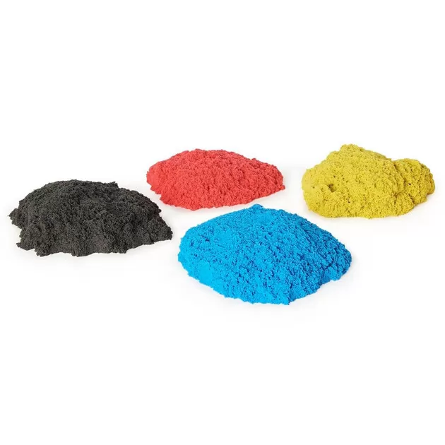 Набор песка для детского творчества - Kinetic Sand Мегафабрика