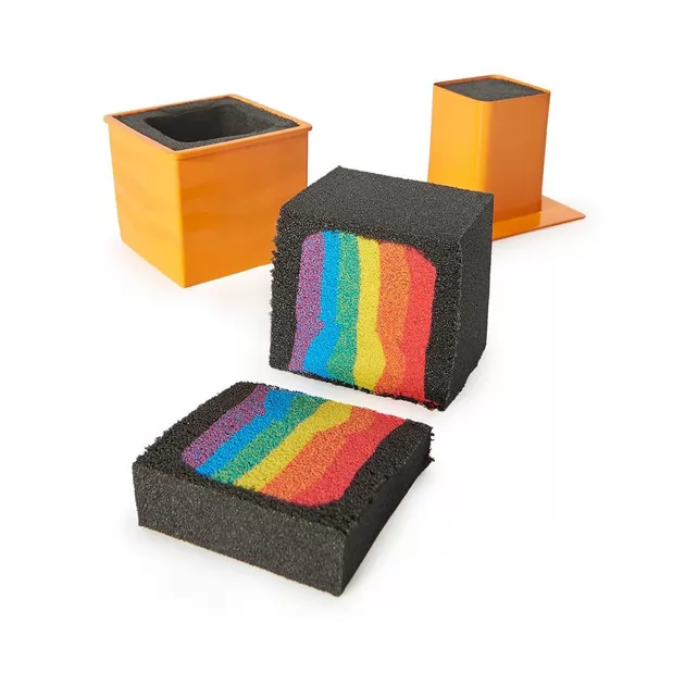 Набор песка для детского творчества - Kinetic Sand Мегафабрика