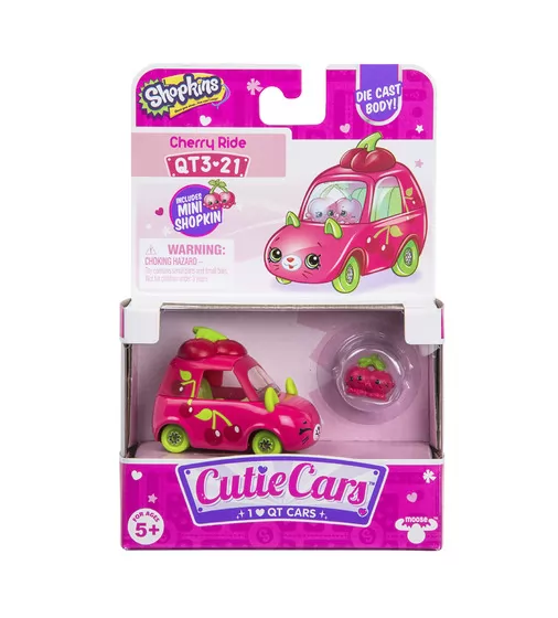 Мини-Машинка Shopkins Cutie Cars S3 -Вишневый Вен - 57114_3.jpg - № 3