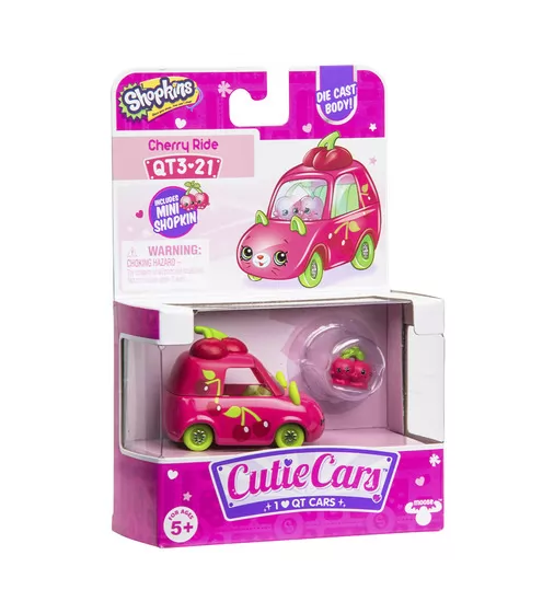 Мини-Машинка Shopkins Cutie Cars S3 -Вишневый Вен - 57114_4.jpg - № 4