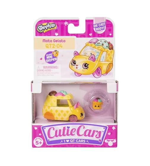 Мини-Машинка Shopkins Cutie Cars S3 -Рожок-Снежок - 56736_4.jpg - № 4