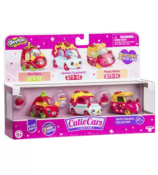 Набор Мини-Машинок Shopkins Cutie Cars S3 - Итальянские Приключения - 57137_3.jpg - № 3
