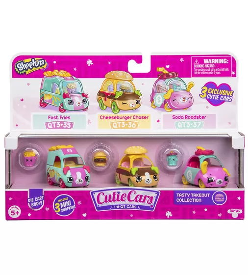 Набор Мини-Машинок Shopkins Cutie Cars S3 - Стрит-Фуд - 57139_2.jpg - № 2