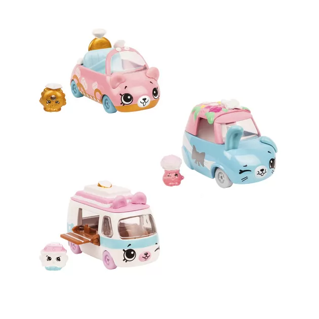 Набор Мини-Машинок Shopkins Cutie Cars S3 - Свадебный Кортеж