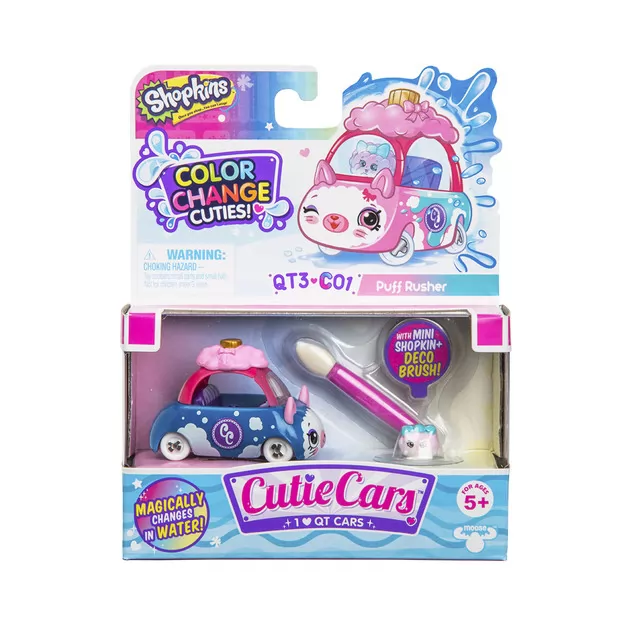 Мини-машинка SHOPKINS CUTIE CARS S3 - УМЕЛАЯ ПУДРА
