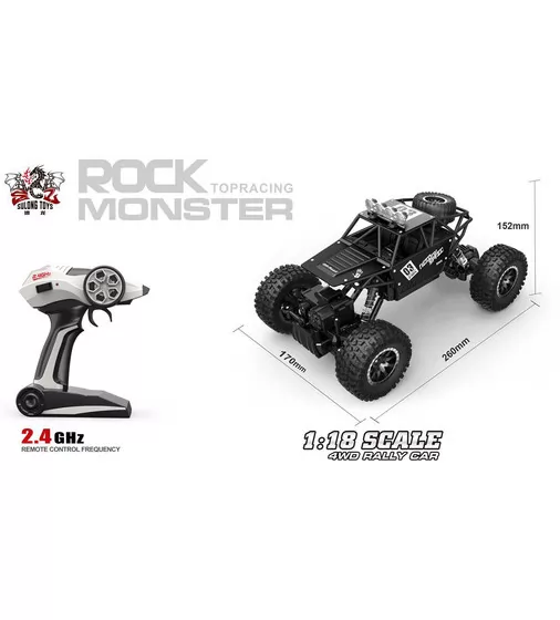 Автомобиль Off-Road Crawler На Р/У – Max Speed (1:18) - SL-112MBl_2.jpg - № 2