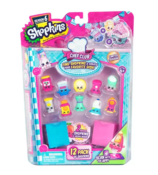 Набор Фигурок Shopkins S6  –  12 Друзей Шопкинс - 56144_1.jpg - № 1