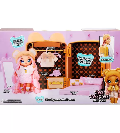 Игровой набор с куклой Na! Na! Na! Surprise 3 в 1 – Рюкзачок-спальня Сары Снаглз - 575702_6.jpg - № 6