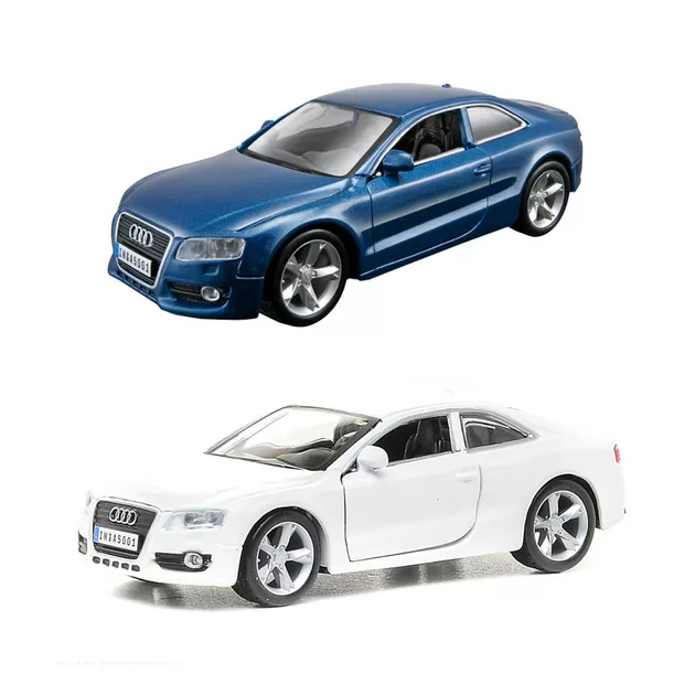 Автомодель - Audi A5 (ассорти синий  металлик, белый, 1:32)