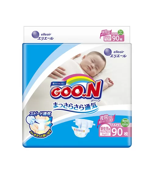 Подгузники Goo.N Для Новорожденных Коллекция 2018 (Ss, До 5 Кг) - 853620_1.jpg - № 1