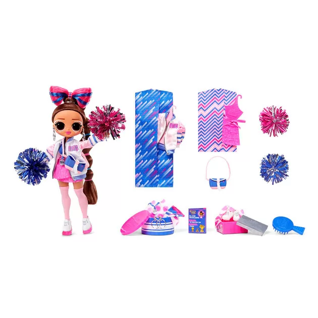Игровой набор с куклой L.O.L. Surprise! серии O.M.G. Sports Doll" – Леди-Чирлидер"
