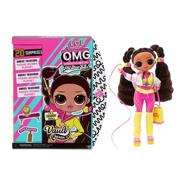 Игровой набор с куклой L.O.L. Surprise! серии O.M.G. Sports Doll" – Гимнастка"