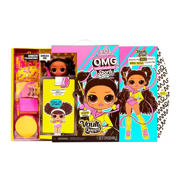 Игровой набор с куклой L.O.L. Surprise! серии O.M.G. Sports Doll" – Гимнастка"
