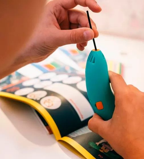 Набор стержней для 3D-ручки 3Doodler Start  - Микс (75 шт: оранжевый, желтый, зеленый) - 3DS-ECO-MIX2-75_4.jpg - № 4