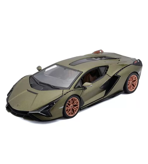 Автомодель - LAMBORGHINI SIÁN FKP 37 (ассорти зеленый металлик, красный металлик, 1:24) - 18-21099_2.jpg - № 2