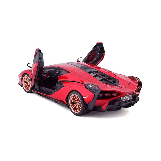 Автомодель - LAMBORGHINI SIÁN FKP 37 (ассорти зеленый металлик, красный металлик, 1:24)