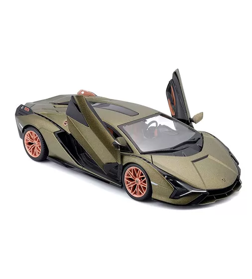 Автомодель - LAMBORGHINI SIÁN FKP 37 (ассорти зеленый металлик, красный металлик, 1:24) - 18-21099_4.jpg - № 4