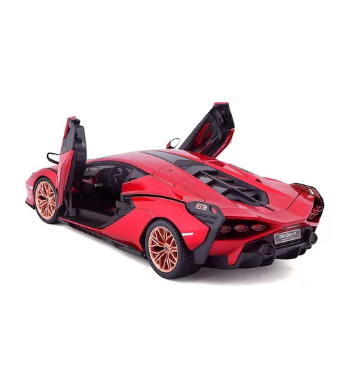 Автомодель - LAMBORGHINI SIÁN FKP 37 (ассорти зеленый металлик, красный металлик, 1:24) - 18-21099_7.jpg - № 7