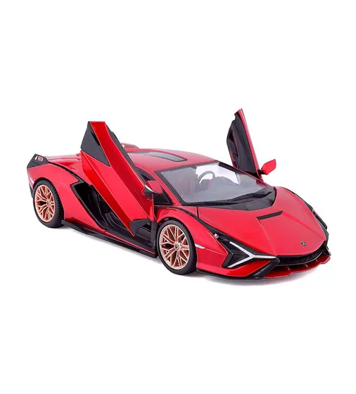 Автомодель - LAMBORGHINI SIÁN FKP 37 (ассорти зеленый металлик, красный металлик, 1:24) - 18-21099_8.jpg - № 8