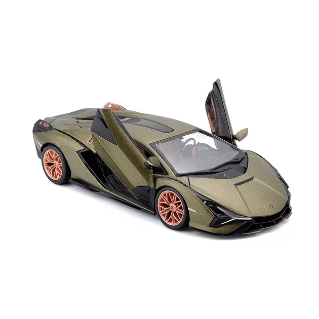 Автомодель - LAMBORGHINI SIÁN FKP 37 (ассорти зеленый металлик, красный металлик, 1:24)