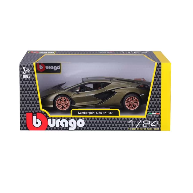 Автомодель - LAMBORGHINI SIÁN FKP 37 (ассорти зеленый металлик, красный металлик, 1:24)