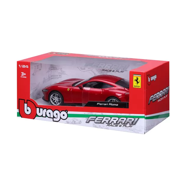 Автомодель - Ferrari Roma  (ассорти серый металлик, красный металлик, 1:24)