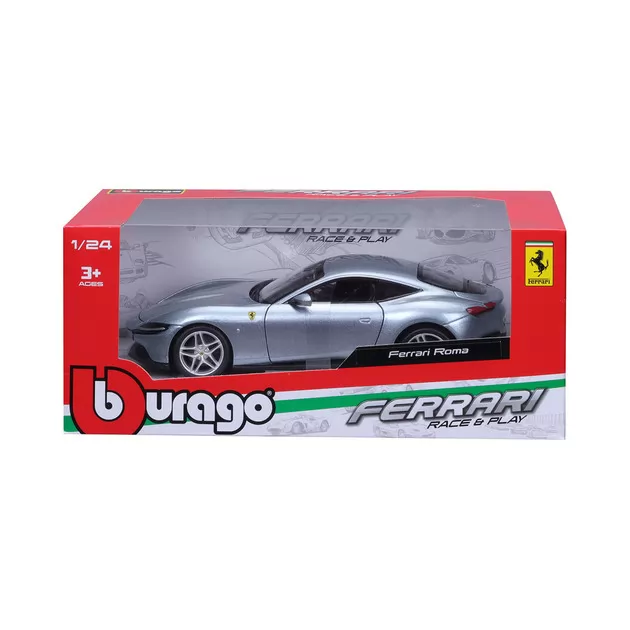 Автомодель - Ferrari Roma  (ассорти серый металлик, красный металлик, 1:24)