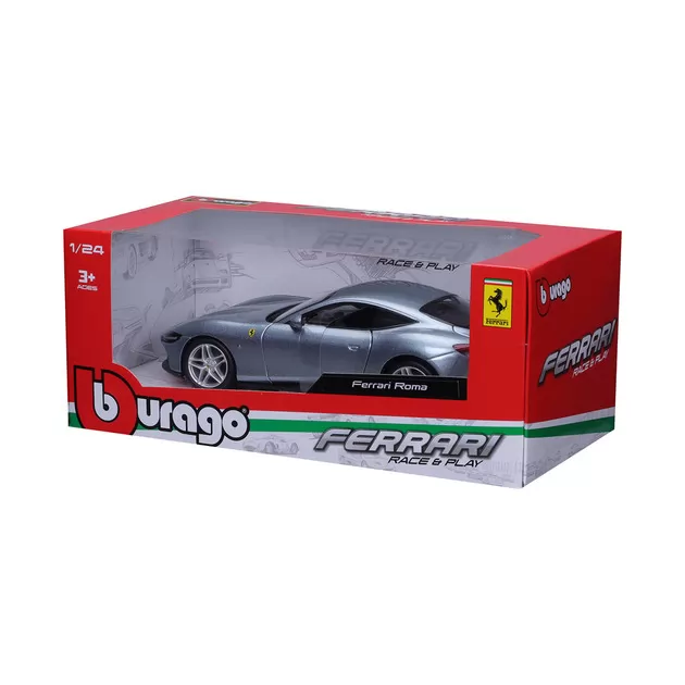 Автомодель - Ferrari Roma  (ассорти серый металлик, красный металлик, 1:24)