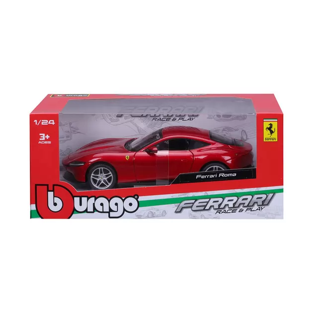 Автомодель - Ferrari Roma  (ассорти серый металлик, красный металлик, 1:24)