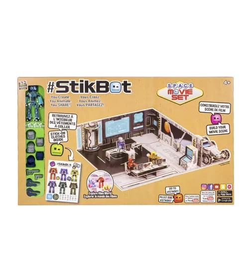 Игровой Набор Для Анимационного Творчества Stikbot – Космос - TST623S_3.jpg - № 3