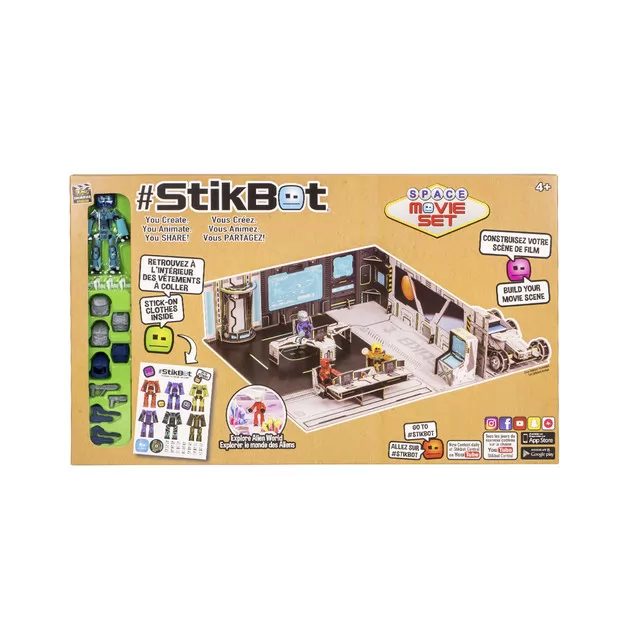 Игровой Набор Для Анимационного Творчества Stikbot – Космос