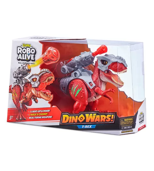 Интерактивная игрушка Robo Alive - Боевой Тираннозавр - 7132_5.jpg - № 5