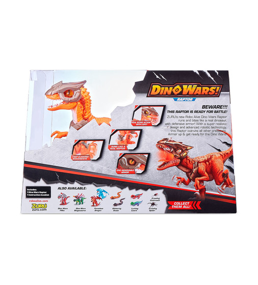 Интерактивная игрушка Robo Alive - Боевой Велоцираптор - 7133_7.jpg - № 7