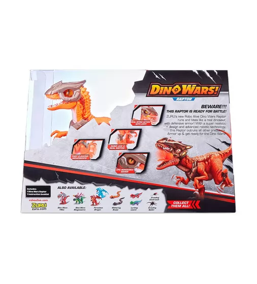Интерактивная игрушка Robo Alive - Боевой Велоцираптор - 7133_7.jpg - № 7