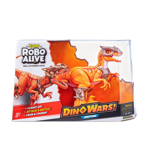 Интерактивная игрушка Robo Alive - Боевой Велоцираптор - 7133_6.jpg - № 6
