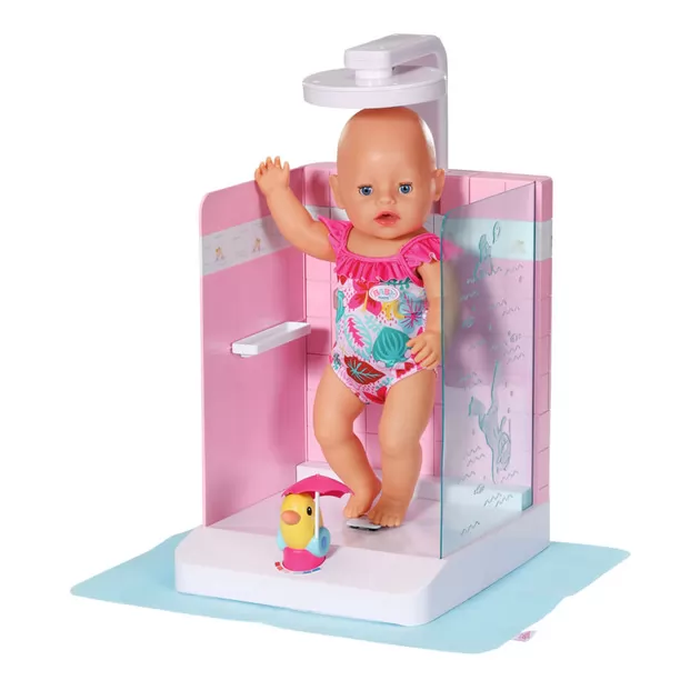Автоматическая душевая кабинка для куклы Baby Born - Купаемся с уточкой