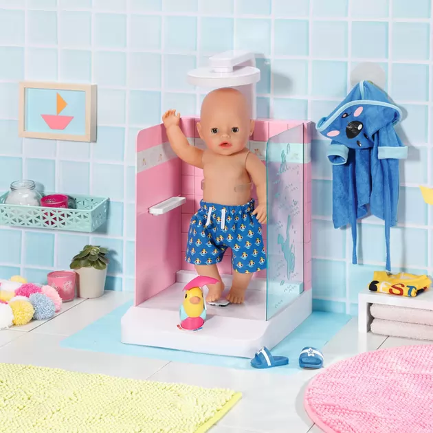 Автоматическая душевая кабинка для куклы Baby Born - Купаемся с уточкой