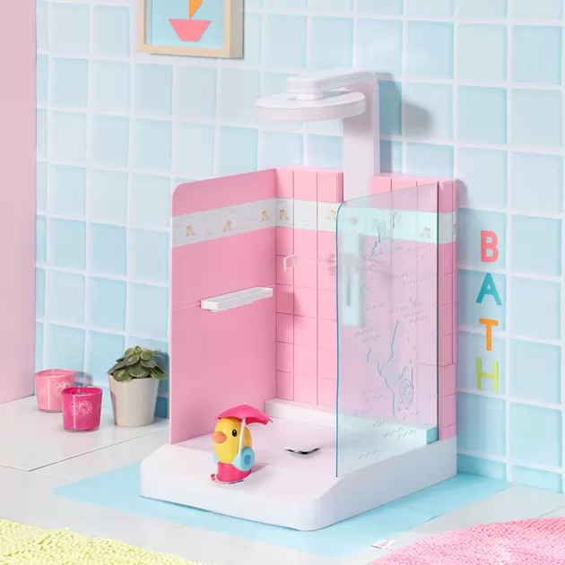 Автоматическая душевая кабинка для куклы Baby Born - Купаемся с уточкой