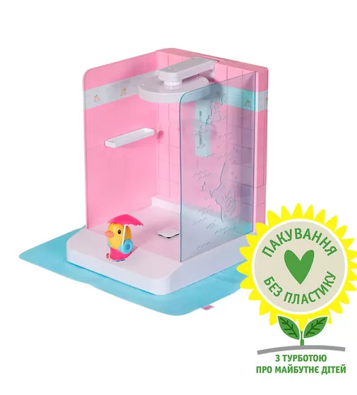 Автоматическая душевая кабинка для куклы Baby Born - Купаемся с уточкой - 830604_1.jpg - № 1