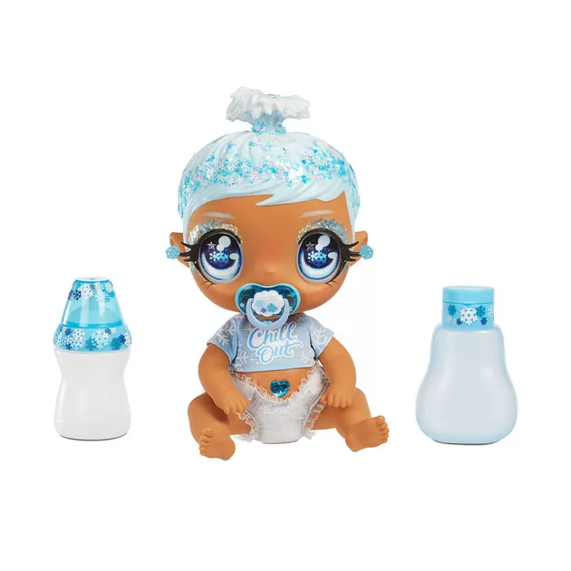 Игровой набор с куклой Glitter Babyz - Снежинка