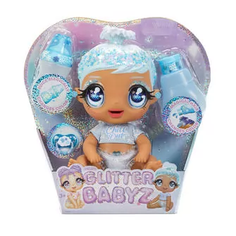 Игровой набор с куклой Glitter Babyz - Снежинка