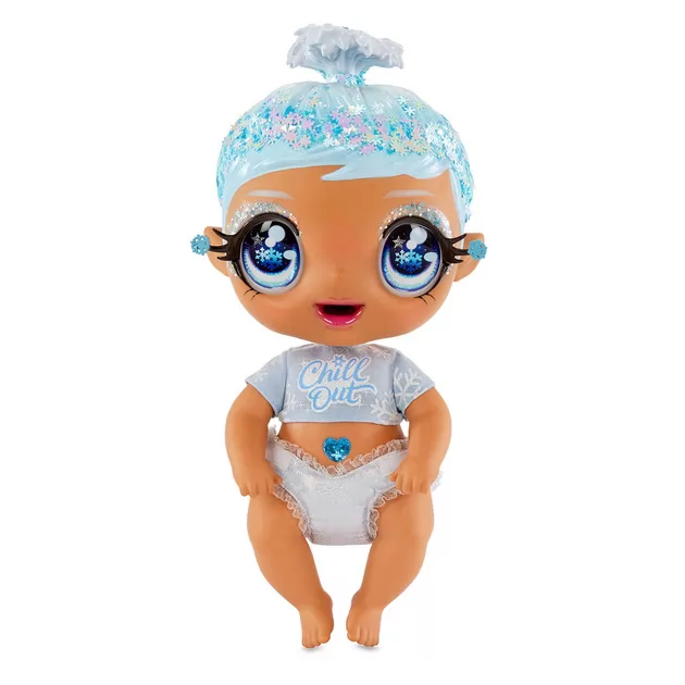Игровой набор с куклой Glitter Babyz - Снежинка