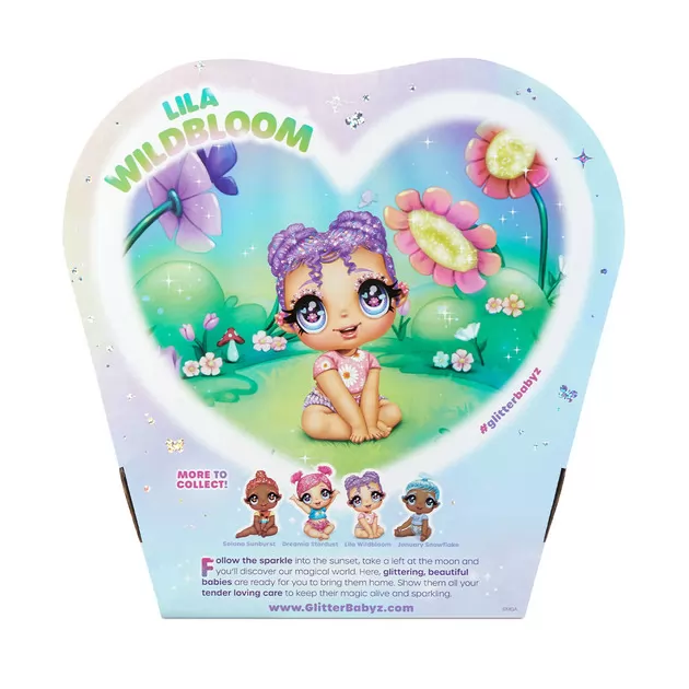 Игровой набор с куклой Glitter Babyz - Лилия