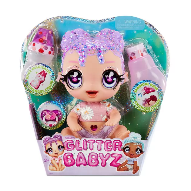 Игровой набор с куклой Glitter Babyz - Лилия