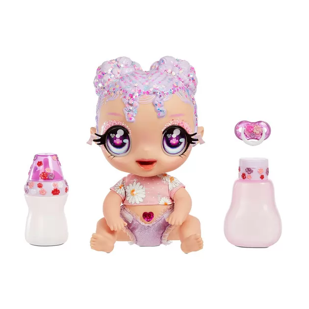 Игровой набор с куклой Glitter Babyz - Лилия