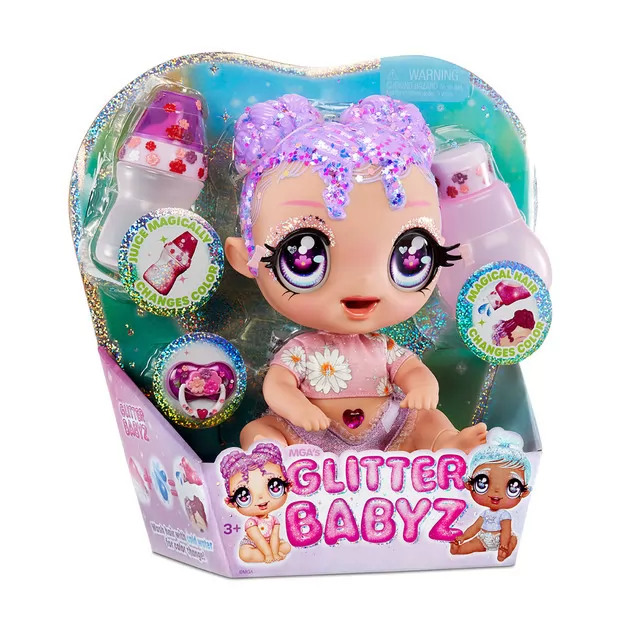 Игровой набор с куклой Glitter Babyz - Лилия