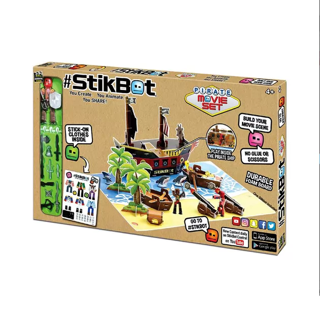 Игровой Набор Для Творчества Stikbot S2 – Остров Сокровищ